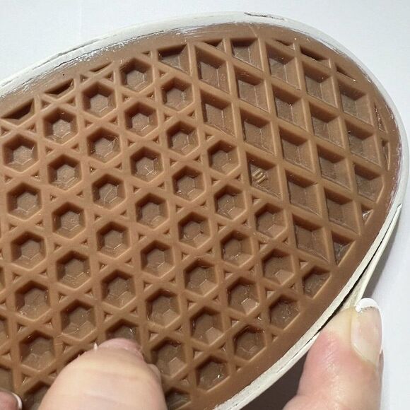 Vans Sk8 Hi Suede Fringe Skate Shoes Women’s 6 Men’s 4.5 Burgundy Lace Up Casual - Picture 13 of 13